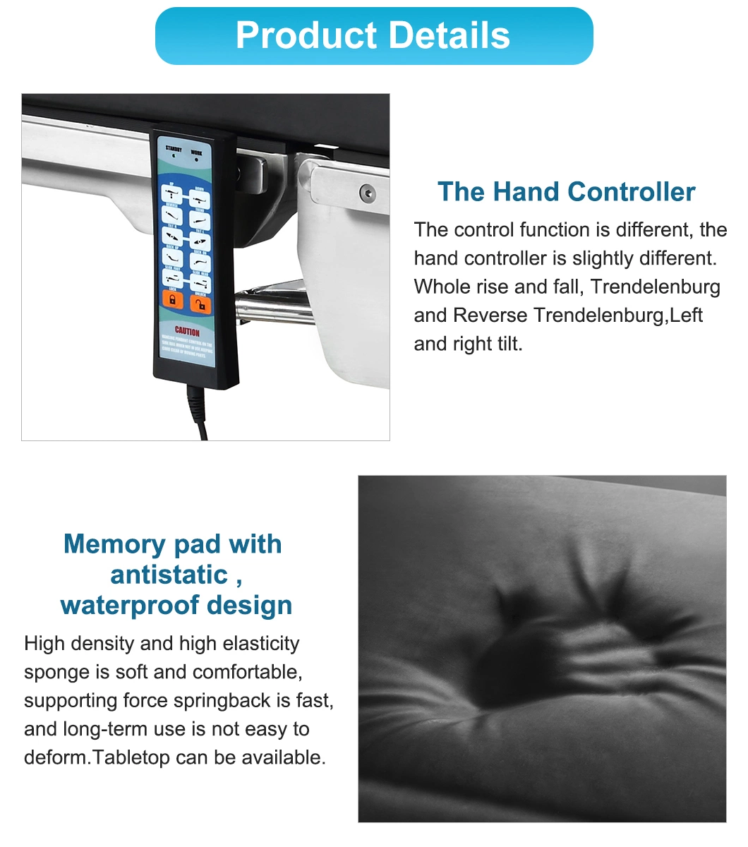 Electrical Neurosurgery 180 Degree Rotation Operation Operating Surgery Table Eye Operating Table