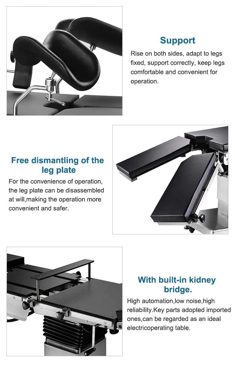 Fye300c Electric Operating Table Hospital Bed Operating Room Table X-ray and C-Arm Electric Surgical Bed