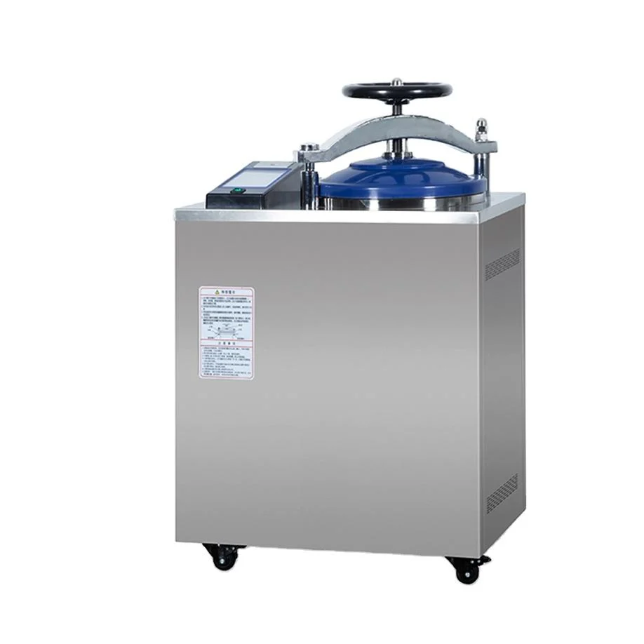 75L Medical Equipment Touch Screen Display Vertical Steam Autoclave