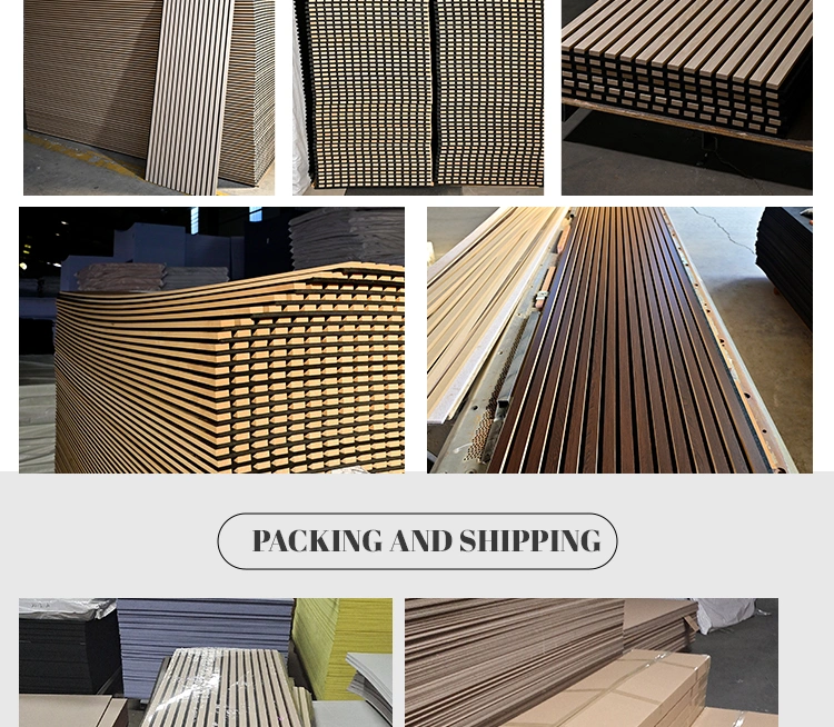 High Performance Sample Provided Panels MDF Sound-Absorbing Wall Panels