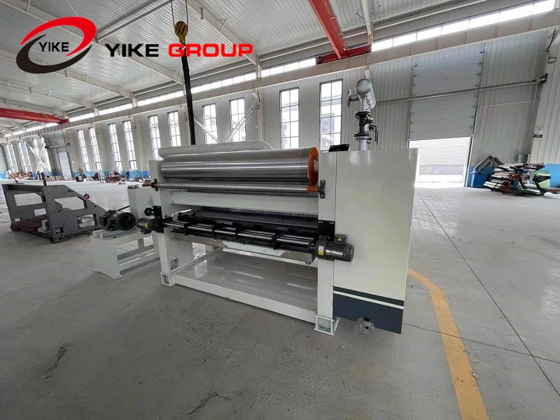 Fingerless Single Facer Corrugated Board Production Line Machine for 2ply Paper Board