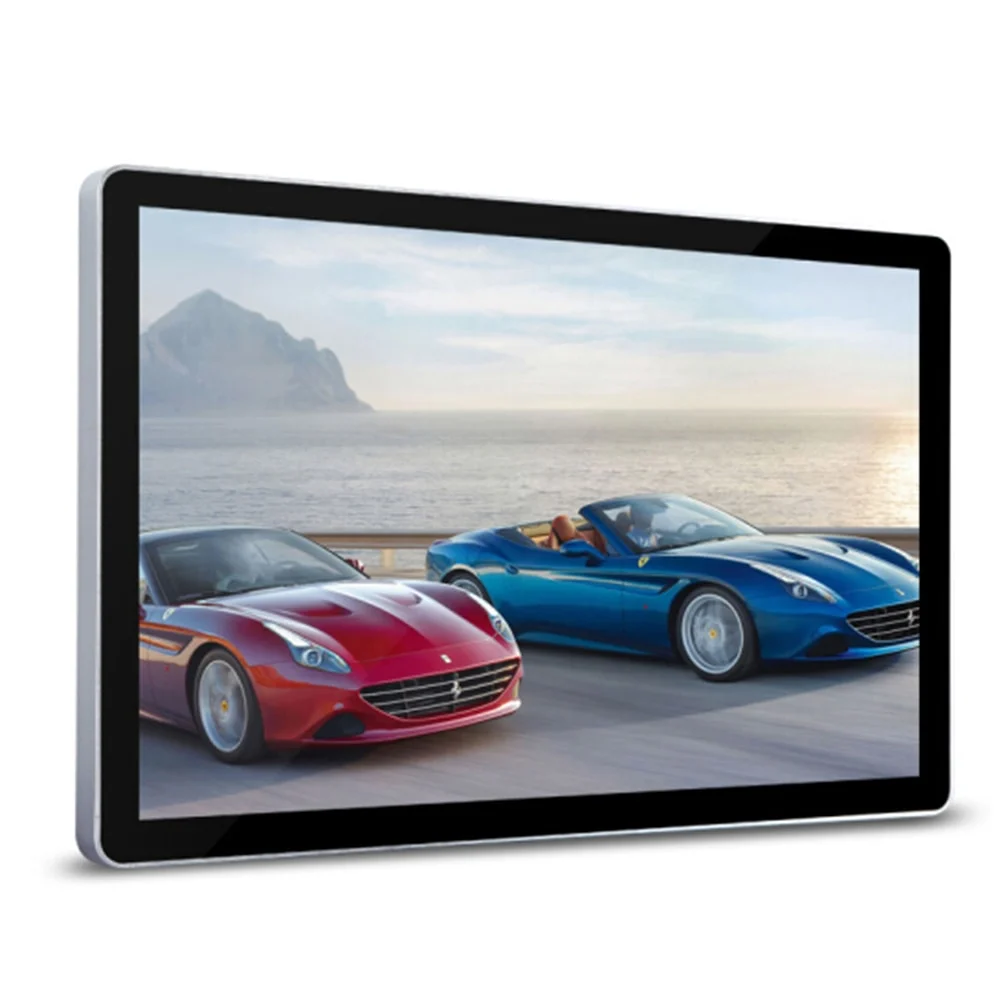 27 Inch Easy to Use LCD 4K Wall Mounted Digital Display