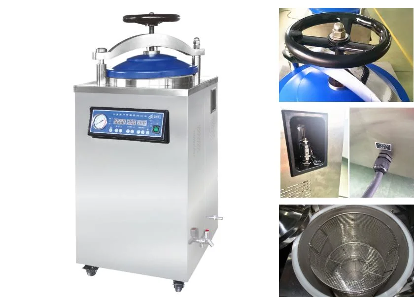 Medical Equipment Vertical Autoclave for Lab Instrument