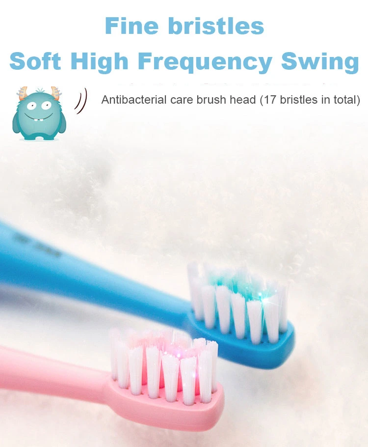 Sonic Electric Wholesale Soft Bristle USB Rechargeable Children&prime;s Toothbrush