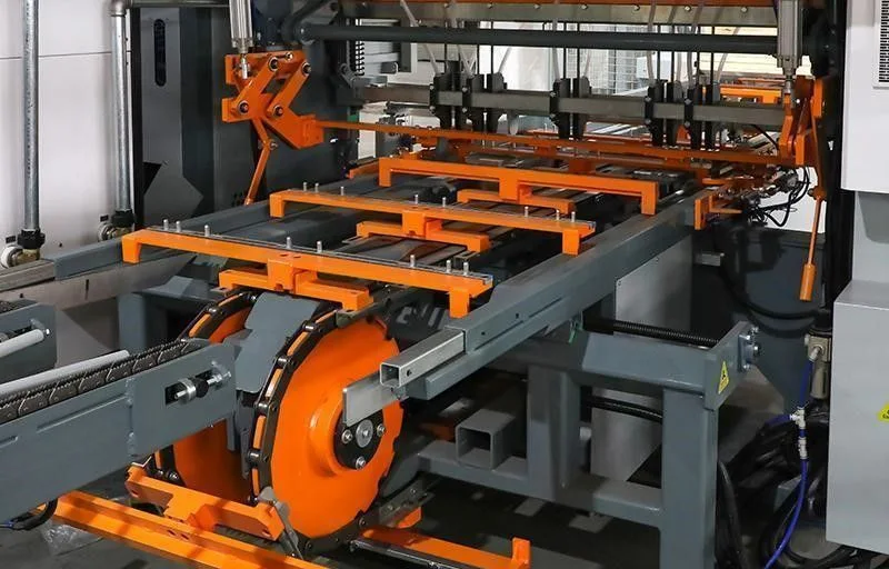 High Speed Wooden Euro Pallet Nailing Production Line