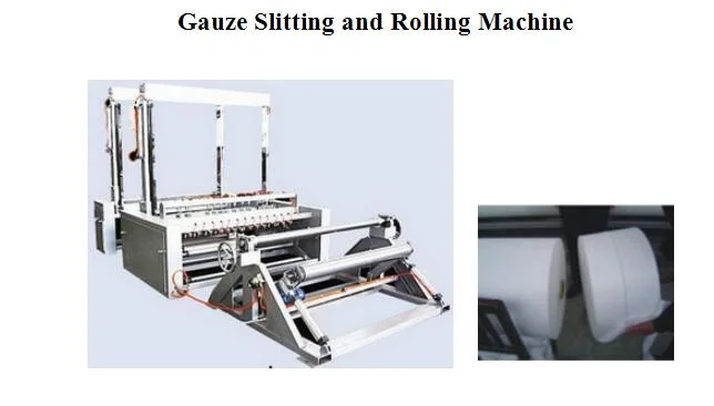 Hospital Bandage Rolls Making Machines Air Jet Weaving Looms