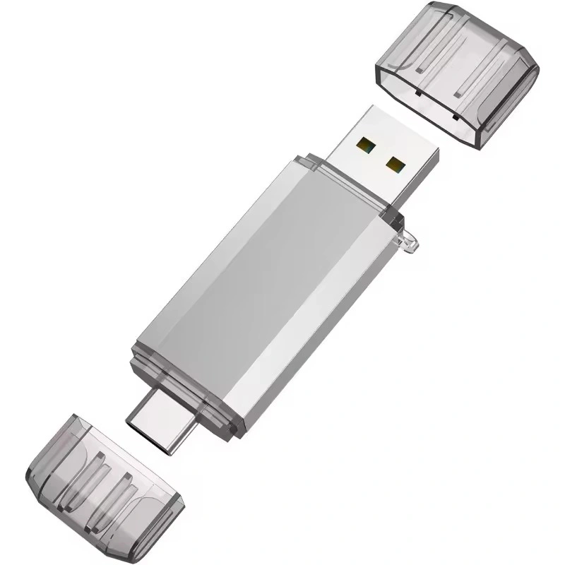 Promotional Hot Sell Waterproof and Convenient Dual Port USB Flash Drive