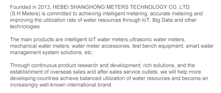 High Performance Brass Body DN15~DN40 Smart Ultrasonic Water Meter