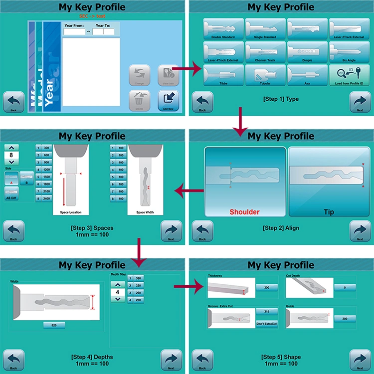 Auto Copy Good Price Professional Car Key Machine