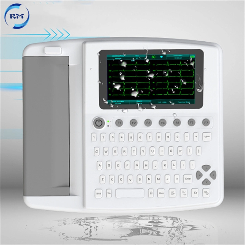 Digital 12-Channel ECG/EKG Color Display Hospital Machine 12 Leads