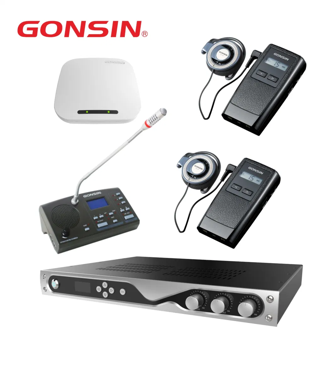 Conference Equipment for Microphone System Translate Professional of Sound Simultaneous Translation Kit Translater Wireless