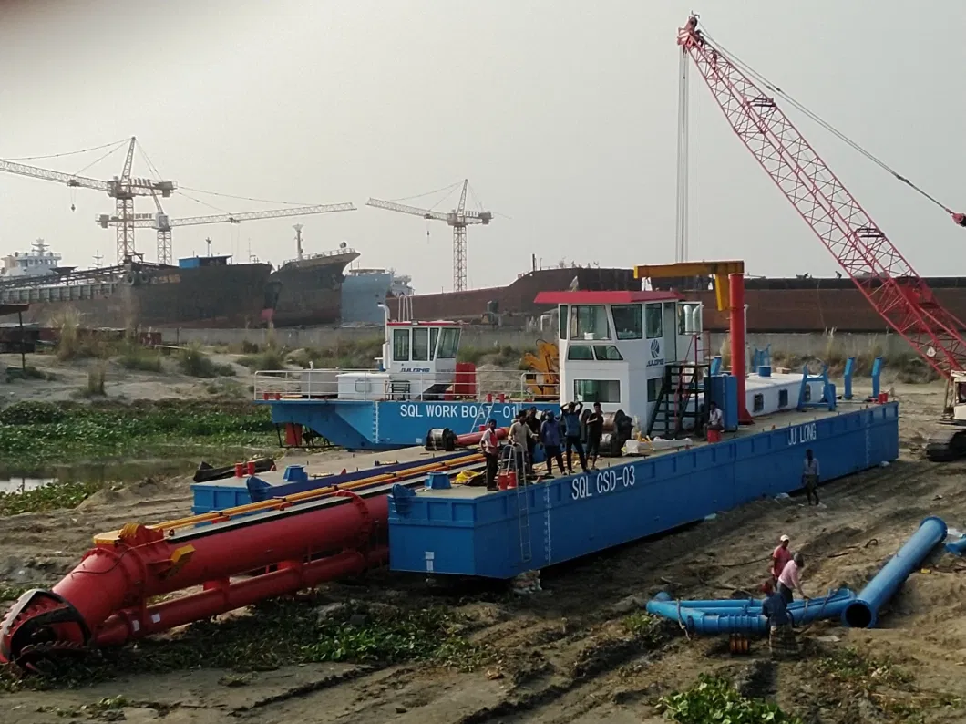 High Performance Dredging Machine Cutter Suction Dredger for Sale