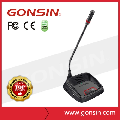 Gonsin 2.4GHz CD-Level Conference System Wireless Conference Microphone for Meeting Room Wireless Conference Microphone System