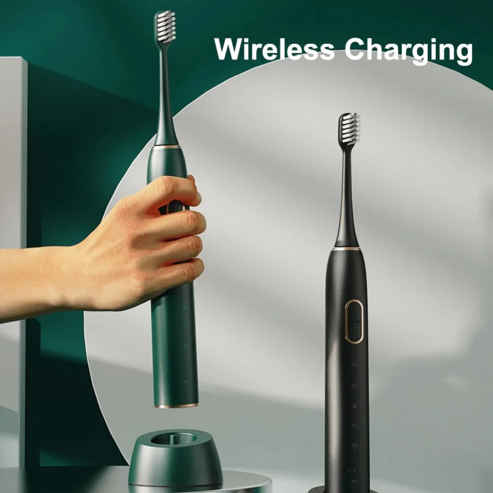 Rechargeable Head Case Ultrasonic Smart Dental Cleaner Sonic Electric Toothbrush