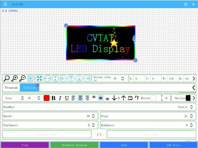 64*64 Dots P3 LED Screen Digital Dynamic Expression LED Screen Board APP Programmable Custom LED Display