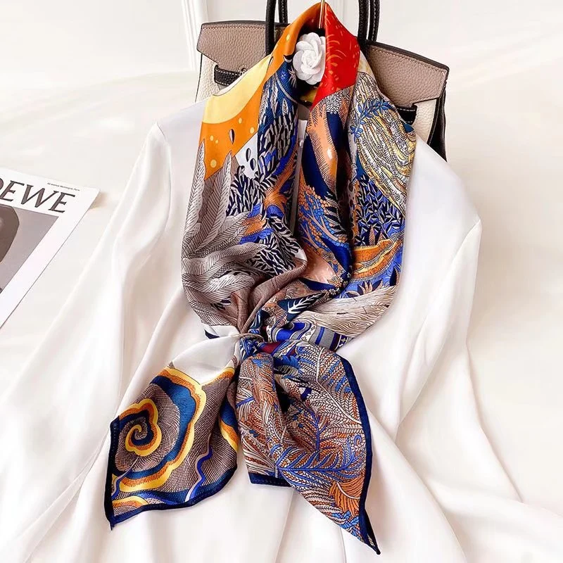 Shanghai Directly Sale Silk Scarf Shawl Apparel Accessories for Summer and Winter