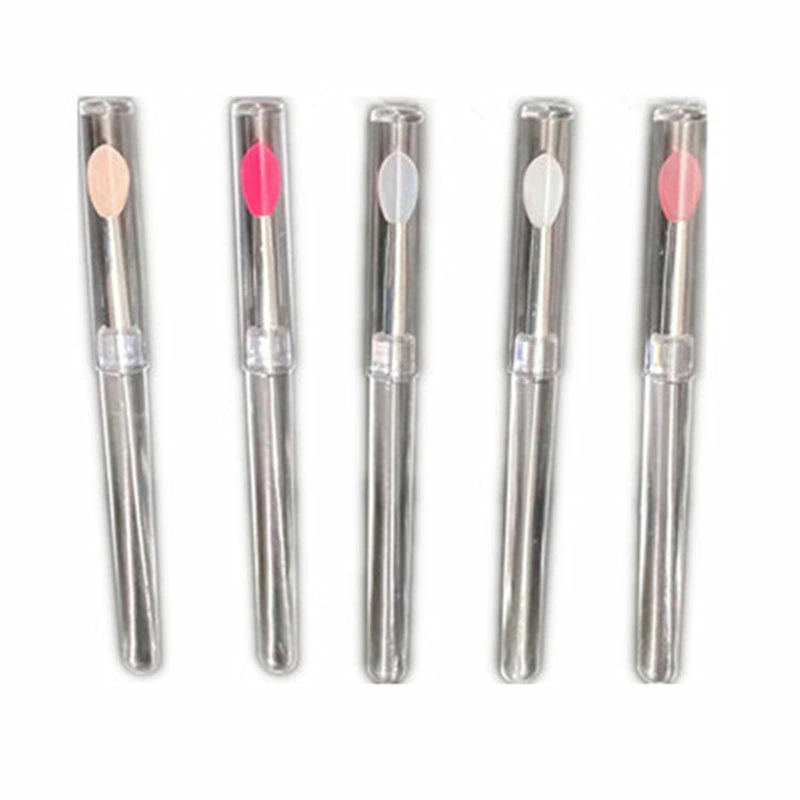 Cosmetic Mask Stick Is Sanitary and Convenient to Carry Multi-Color New Silicone Lip Brush