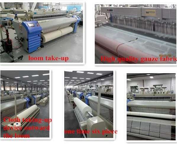 Absorbent Gauze Roll Weaving Machine Lap Sponge Folding Packing Machine