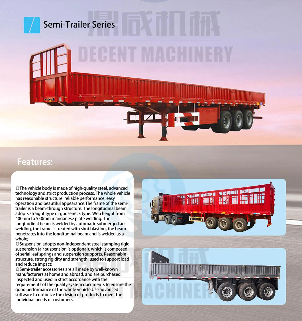 Premium Performance High Side, Tanker and Flatbed Semi Trailers