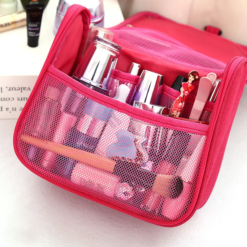 Travel Large Capacity Skin Care Toiletries Foldable Hanging Cosmetic Bag