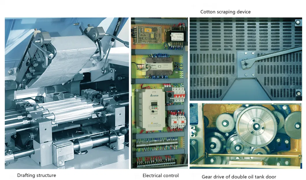 High Speed Automatic Drawing Frame Draw Frame Machine