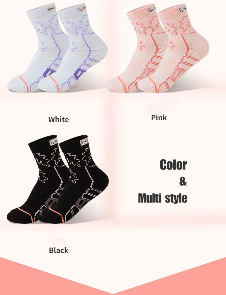 Gym Street Wear Sport Stocking School Children Custom Manufacturer Circulation Medical Running Athletic Nurse Running Cotton Men Sock