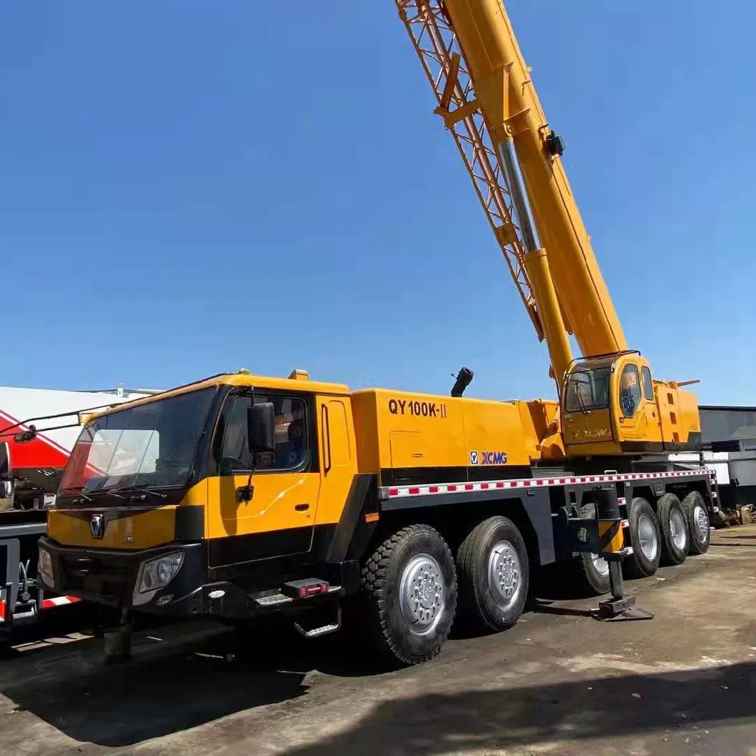 Used Truck Crane China 100ton Crane Construction Site Qy100K Second-Hand for Sale