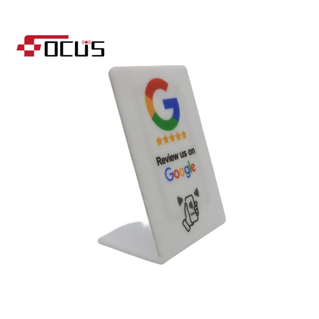 NFC Review Google Plate Card with N213 Chip