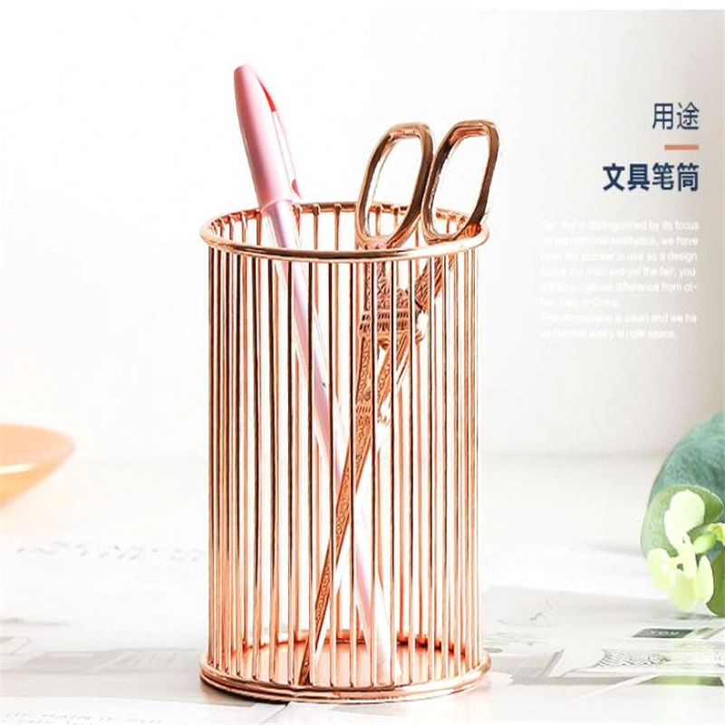 Metal Pencil Holder Makeup Brush Storage Holder