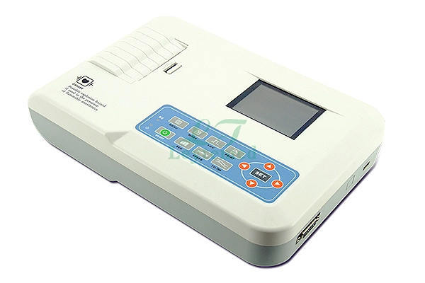 Ltse12 Portable 3 Channel 12-Lead Color LCD Digital ECG Machine