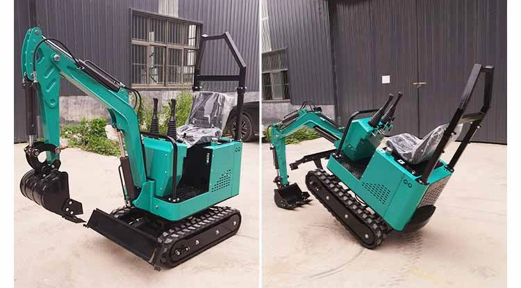 High Performance to Price Ratio 1ton Crawler Excavator with 0.025cbm Bucket Capacity