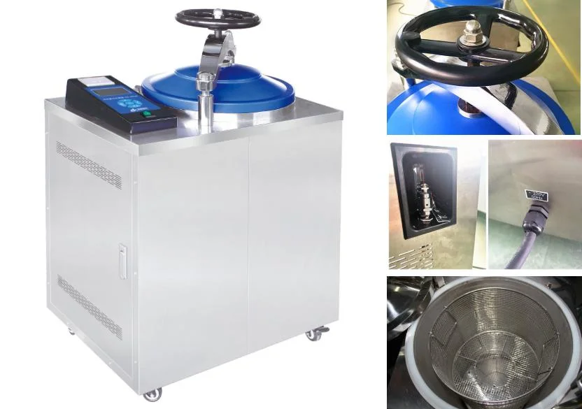 75L OEM Steam Cycle Pulsating 3 Times Vacuum Steam Sterilizer