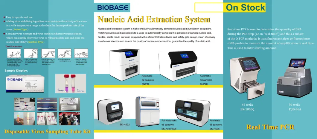 Biobase Sterilizer 50L High Pressure Vertical Steam Autoclave for Lab