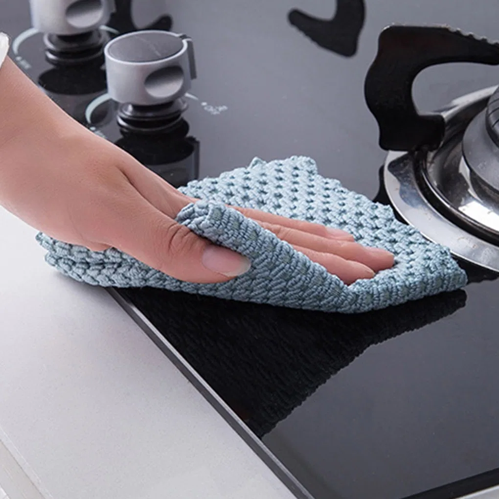 Super Absorbent Anti-Grease Microfiber Washing Towel Wiping Cleaning Cloth