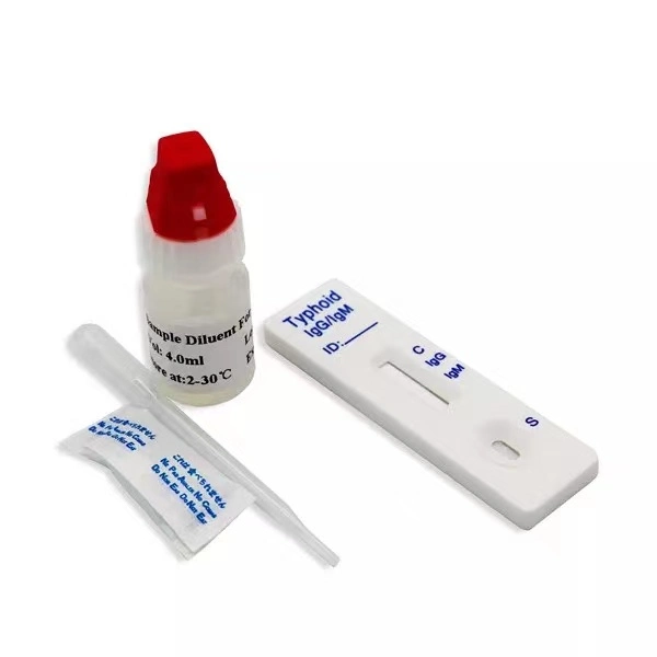 High Quality Medical Self Test Hot Selling HCG/HCV/HIV//Hbsag Typhoid Rapid Test Kit