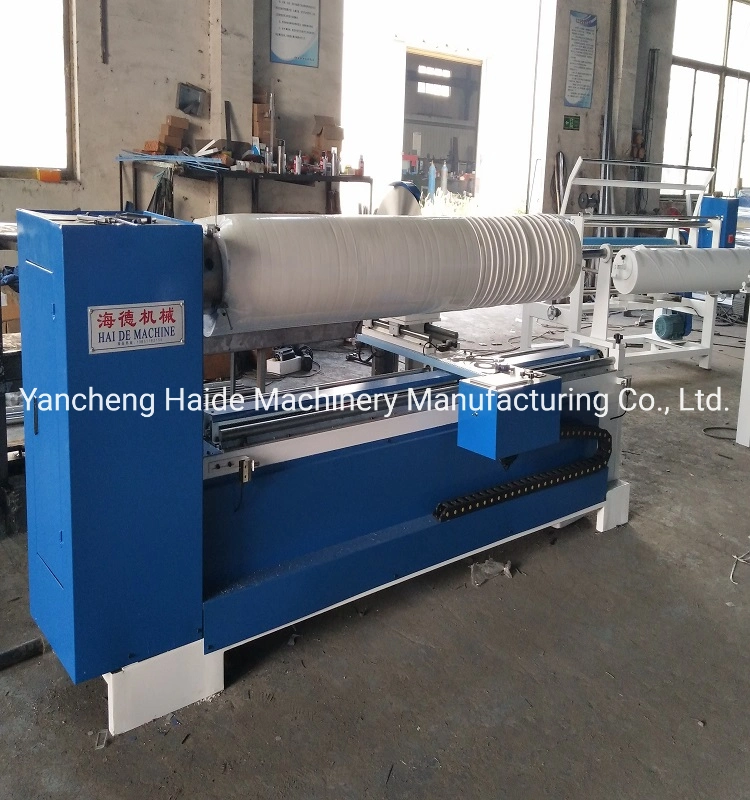 Fabric Cloth Roll Slitter Machine/Clothing/Bags/Shoes/Hats /EPE Film/Coil Fabric Cutting Machine