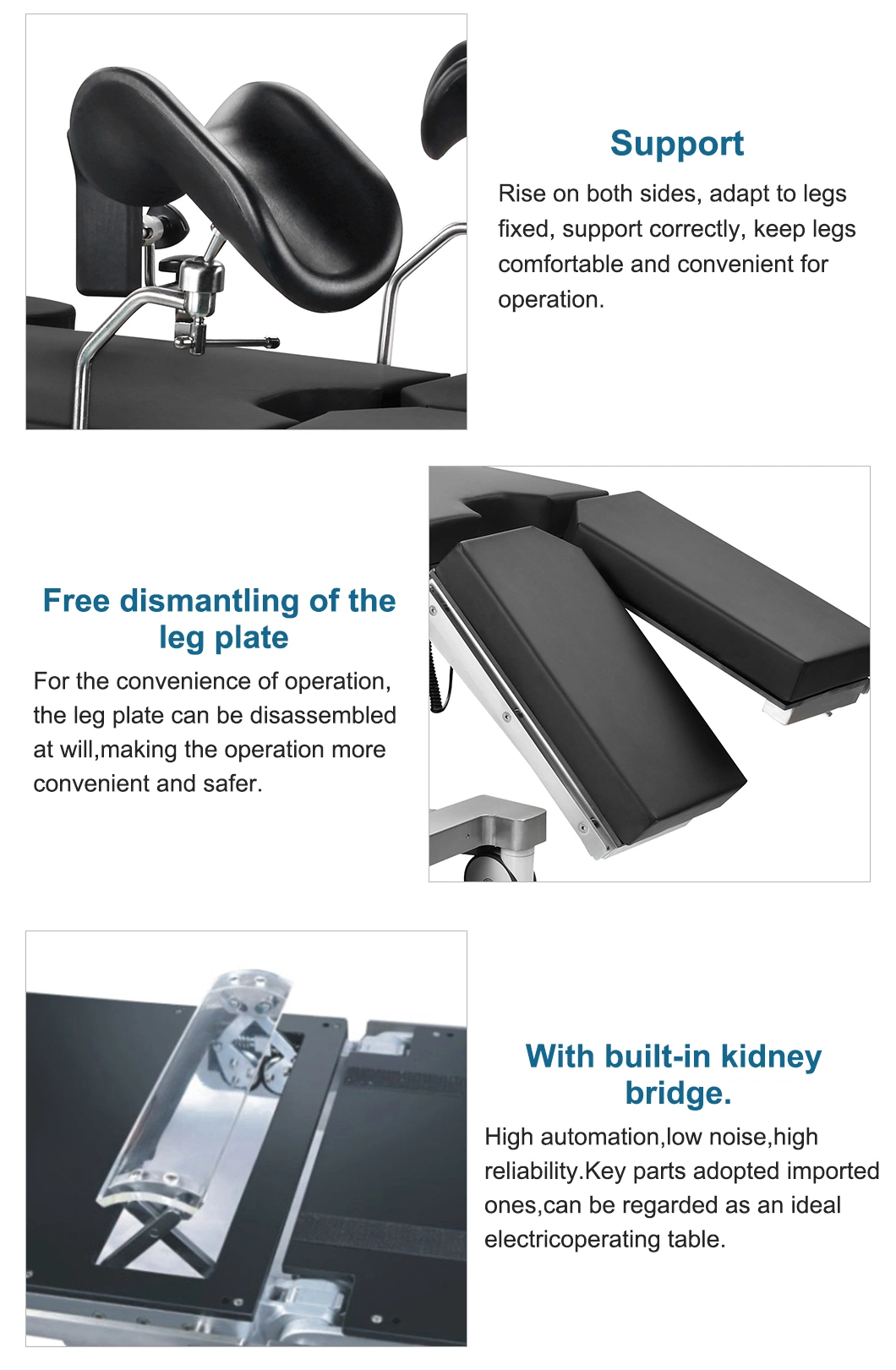 Electrical Neurosurgery 180 Degree Rotation Operation Operating Surgery Table Eye Operating Table