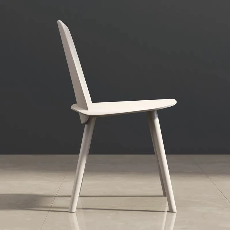 Modern Restaurant Furniture Solid Wood Leisure Backrest Dining Morph Chair