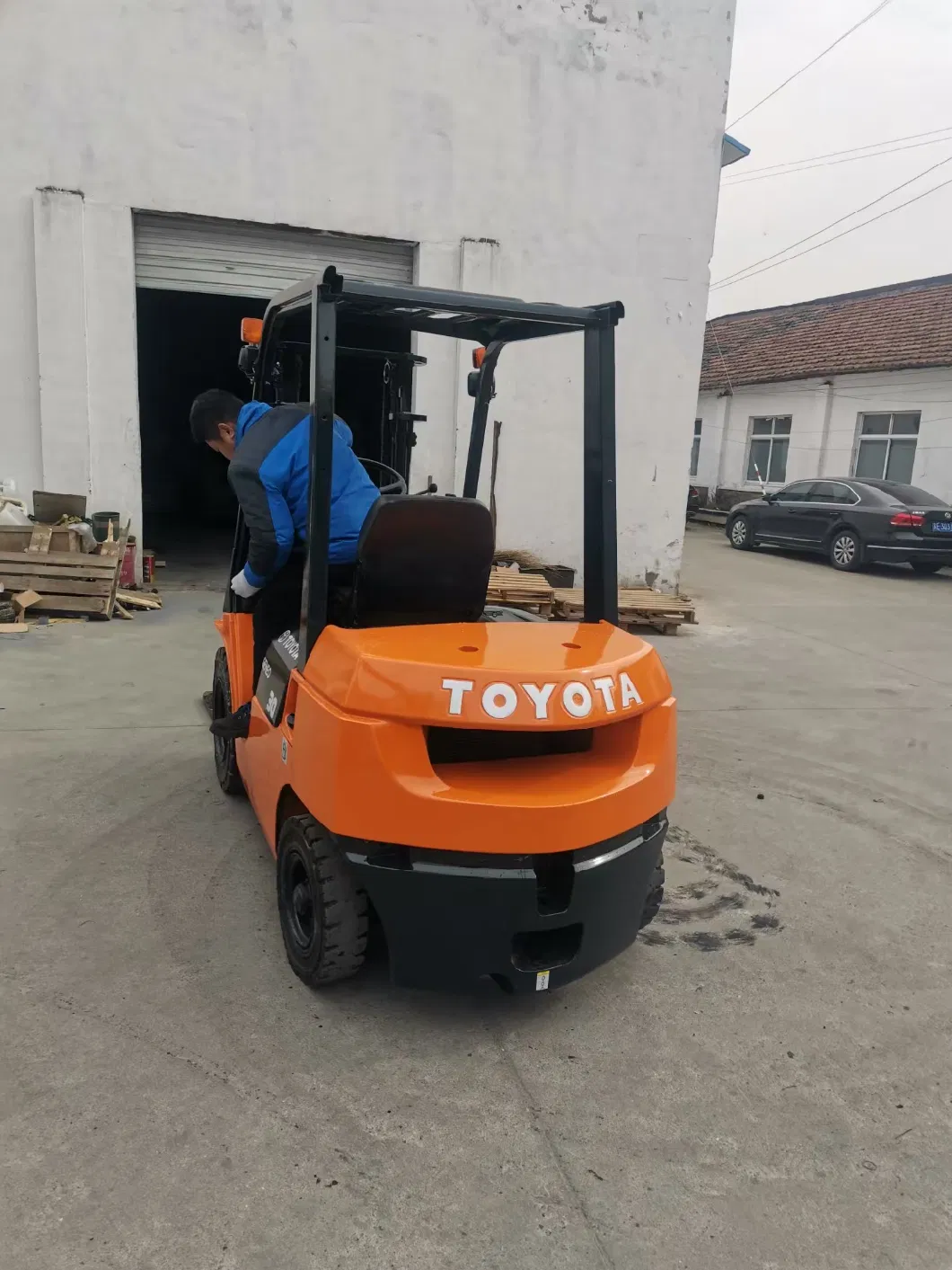 Toyota Forklift Low Price Diesel Forklift 3 Ton Pallet Truck Telehandler for Sale