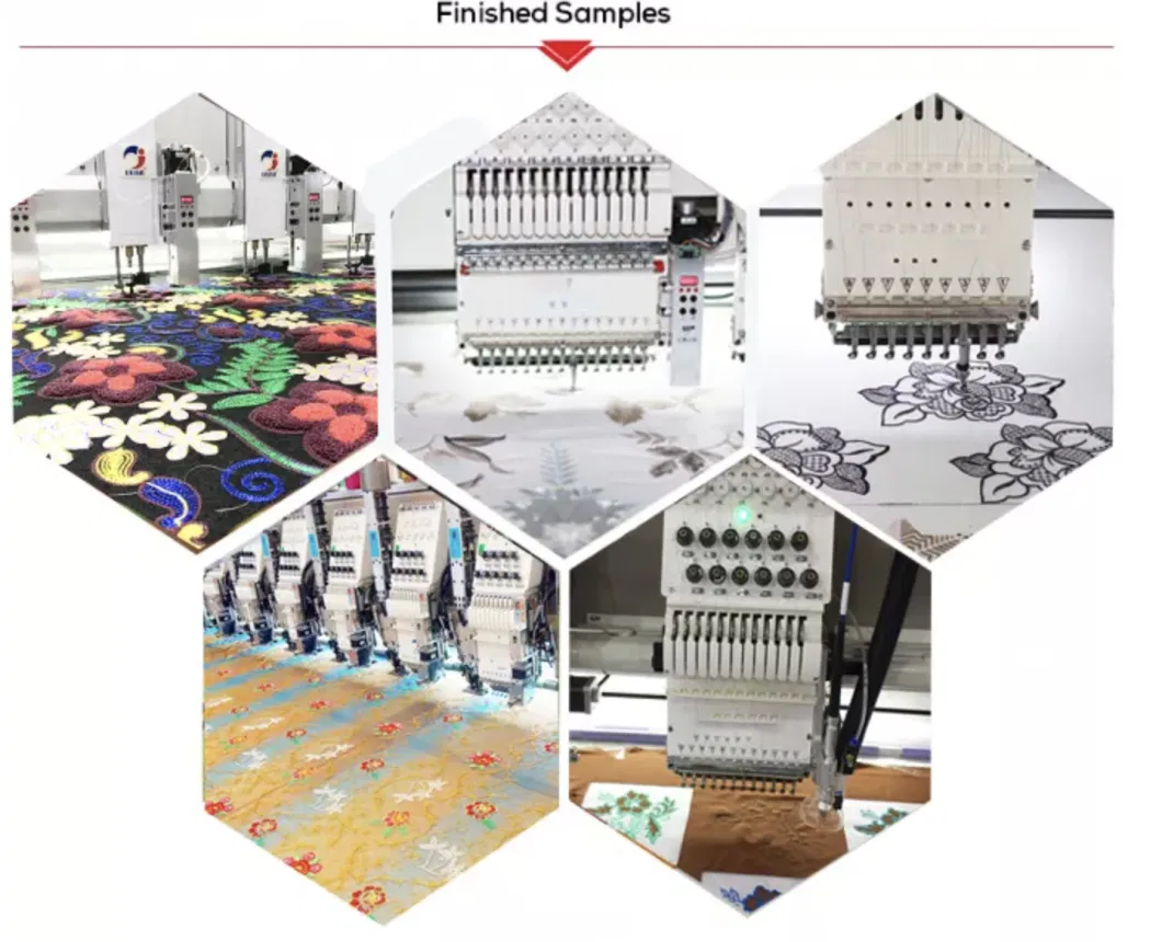 Best Price 4 Head Embroidery Machines for Garment