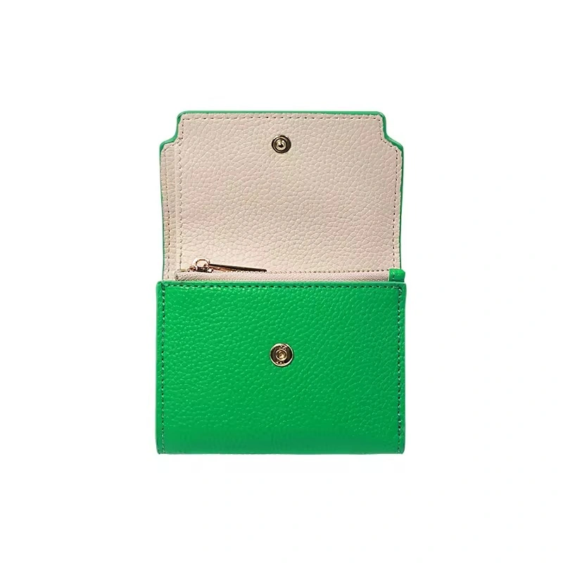 Promotional High Quality PU Leather RFID Card Holder Pop up Card Holder