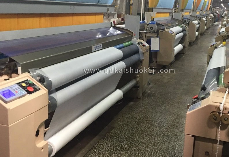 Interweaving Mesh Fabric Water Jet Loom