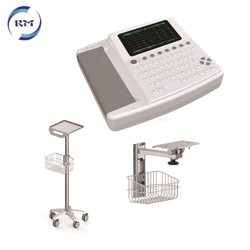 Digital 12-Channel ECG/EKG Color Display Hospital Machine 12 Leads