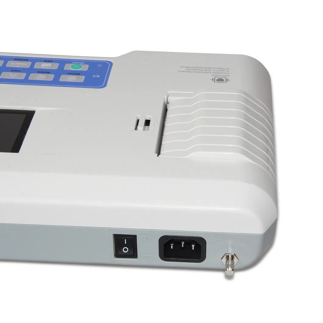 New Upgraded Intelligent Three-Channel ECG Machine / Electrocardiograph Machine Mslec37