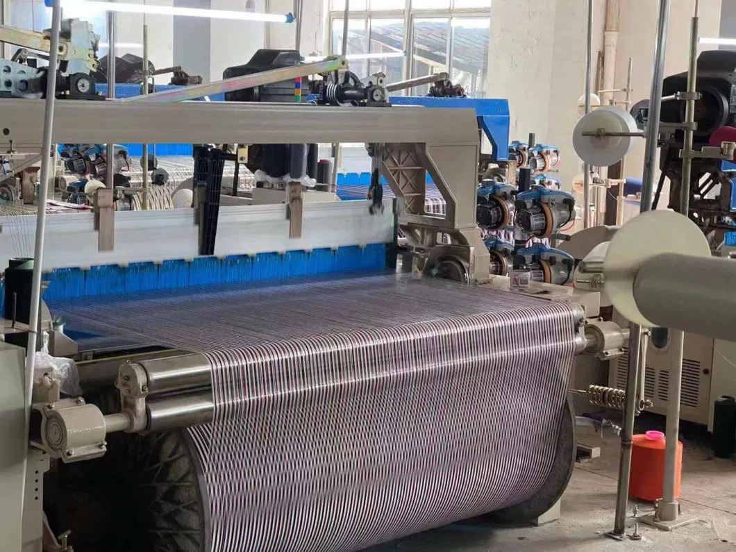 Interweaving Mesh Fabric Water Jet Loom