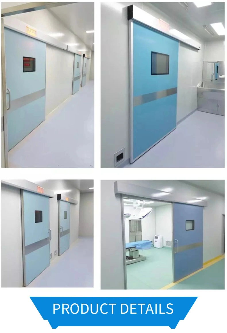 Airtight Door Hospital Double Access Control Hospital Unit Automatic Translation Door Medical Special