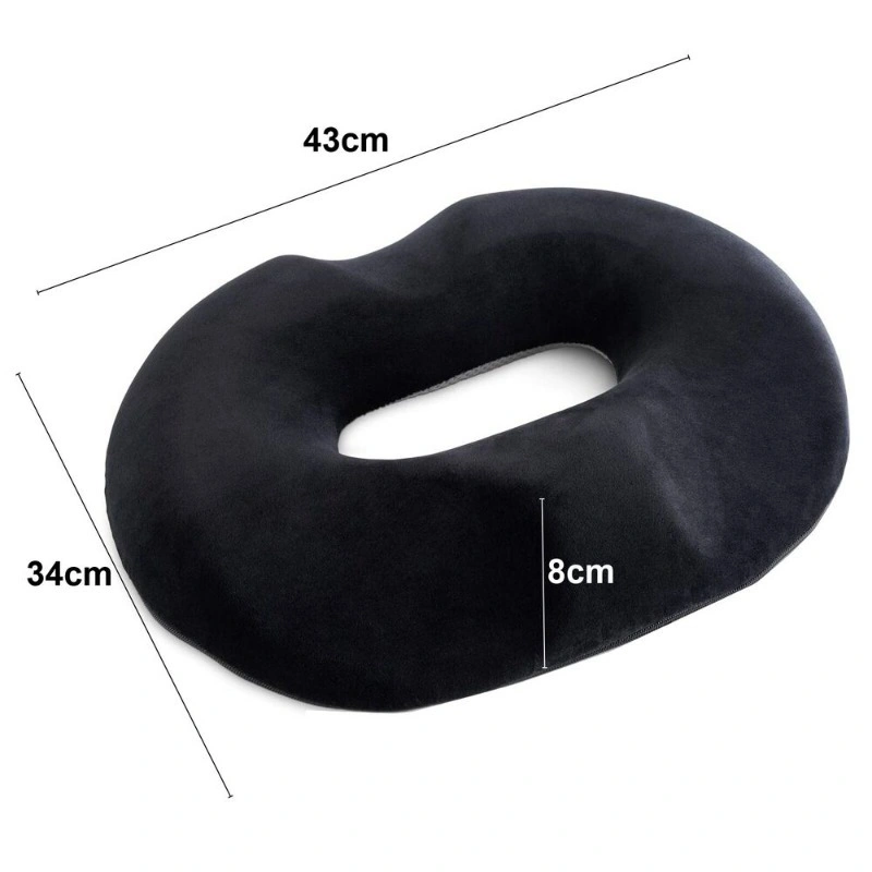 Wholesale Donut Memory Foam Medical Ring Seat Pain Relief Orthopedic Coccyx Pillow