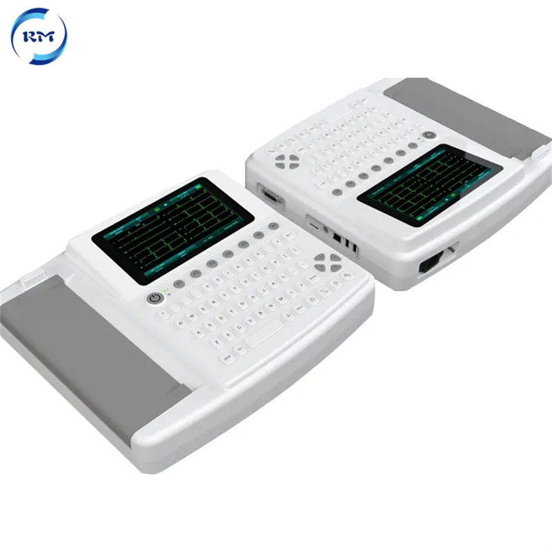 Clinic Digital Bulit-in Battery Portable 12 Channel ECG Machine with Interpretation