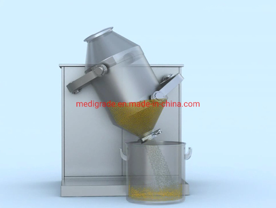 Pharma Pharmaceutical Lab Laboratory Rotating Powder Blending Machine