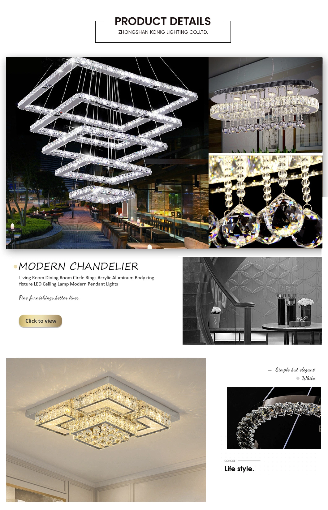 Home Reading Lighting Decorative Light Chandelier Light Glass Table Lamp